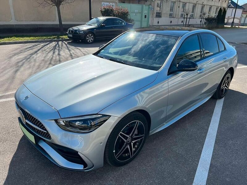 Silber Gebraucht 2022 Mercedes C300e Limousine | 48.778 € - Bild 1/4