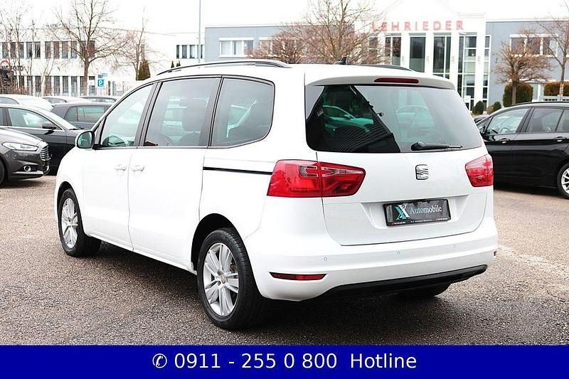 Gebraucht Seat Alhambra Style 177 PS (130 kW) 2015 Weiß Van / Kleinbus