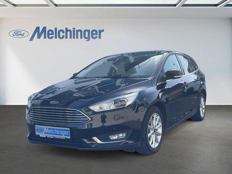 Gebraucht Ford Focus 125 PS (91 kW) 2018 Iridiumschwarz Kombi