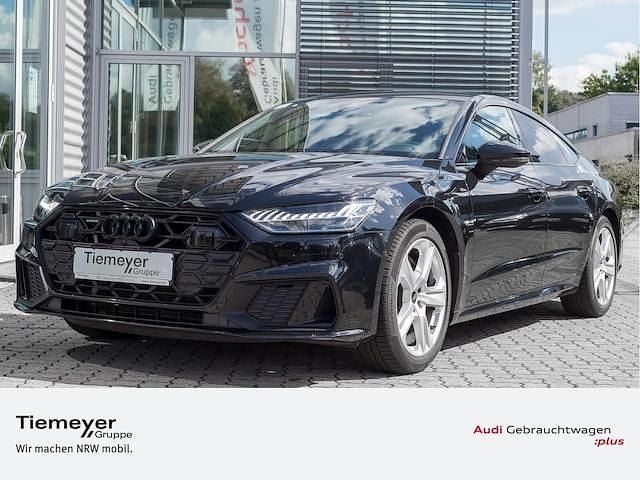 Mythosschwarz metallic Gebraucht 2025 Audi A7 Sportback Ambiente Kleinwagen | 61.240 € (Fairer Preis) - Bild 1/4