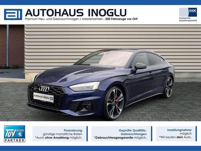 Navarrablau metallic Gebraucht 2023 Audi S5 Business Limousine | 58.880 € - Bild 1/4