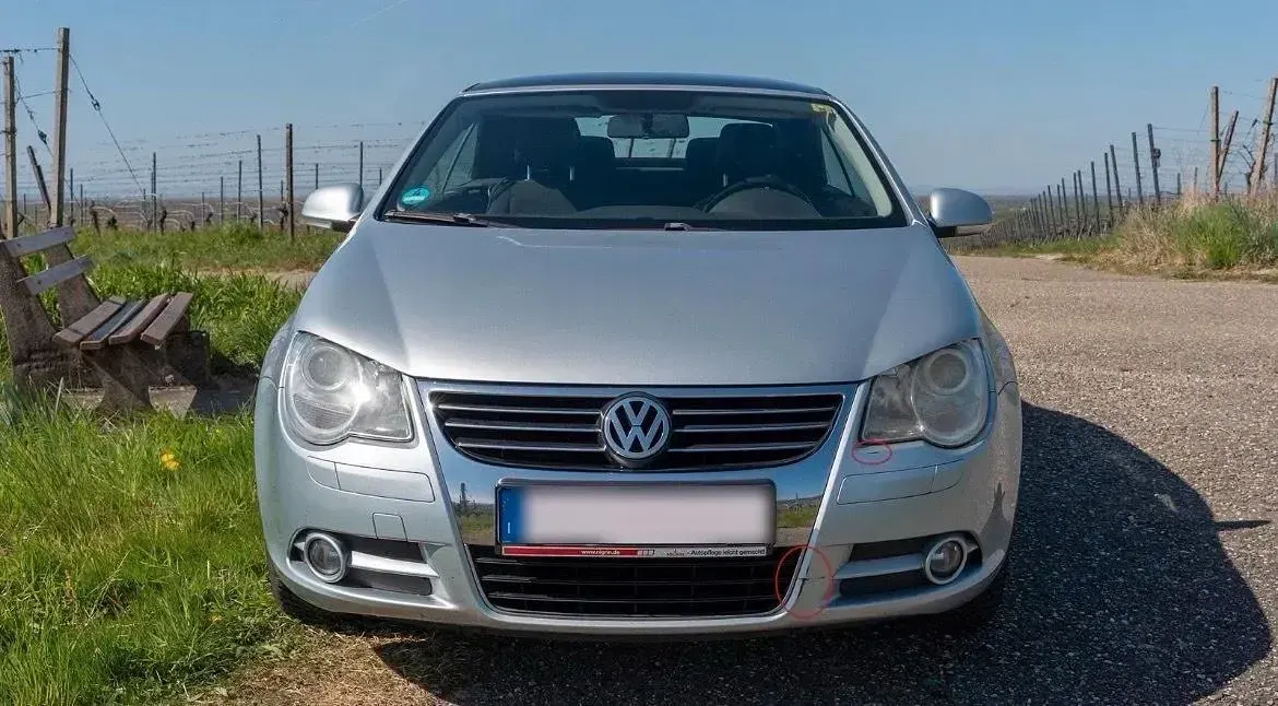 Gebraucht VW Eos 115 PS (84 kW) 2007 Silber Cabrio