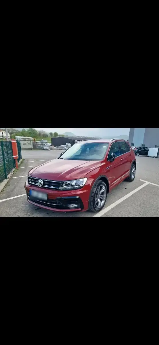 Gebraucht VW Tiguan R-line 240 PS (176 kW) 2017 Rot SUV