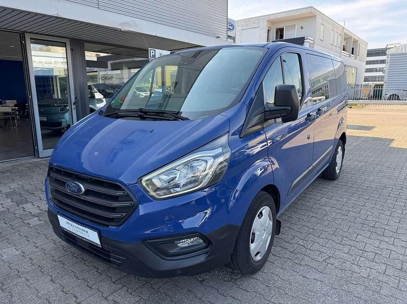 Blazerblau Gebraucht 2019 Ford Transit Custom Trend Kombi | 27.990 € (Fairer Preis) - Bild 1/4