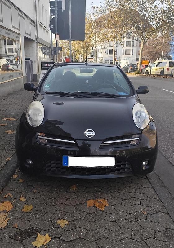 Schwarz Gebraucht 2007 Nissan Micra C+C Cabrio | 1.800 € (Guter Preis) - Bild 1/4