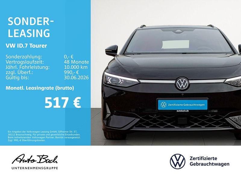 Gebraucht VW ID.7 GTX 250 kW (340 PS) 2025 Grenadillschwarz metallic Kombi