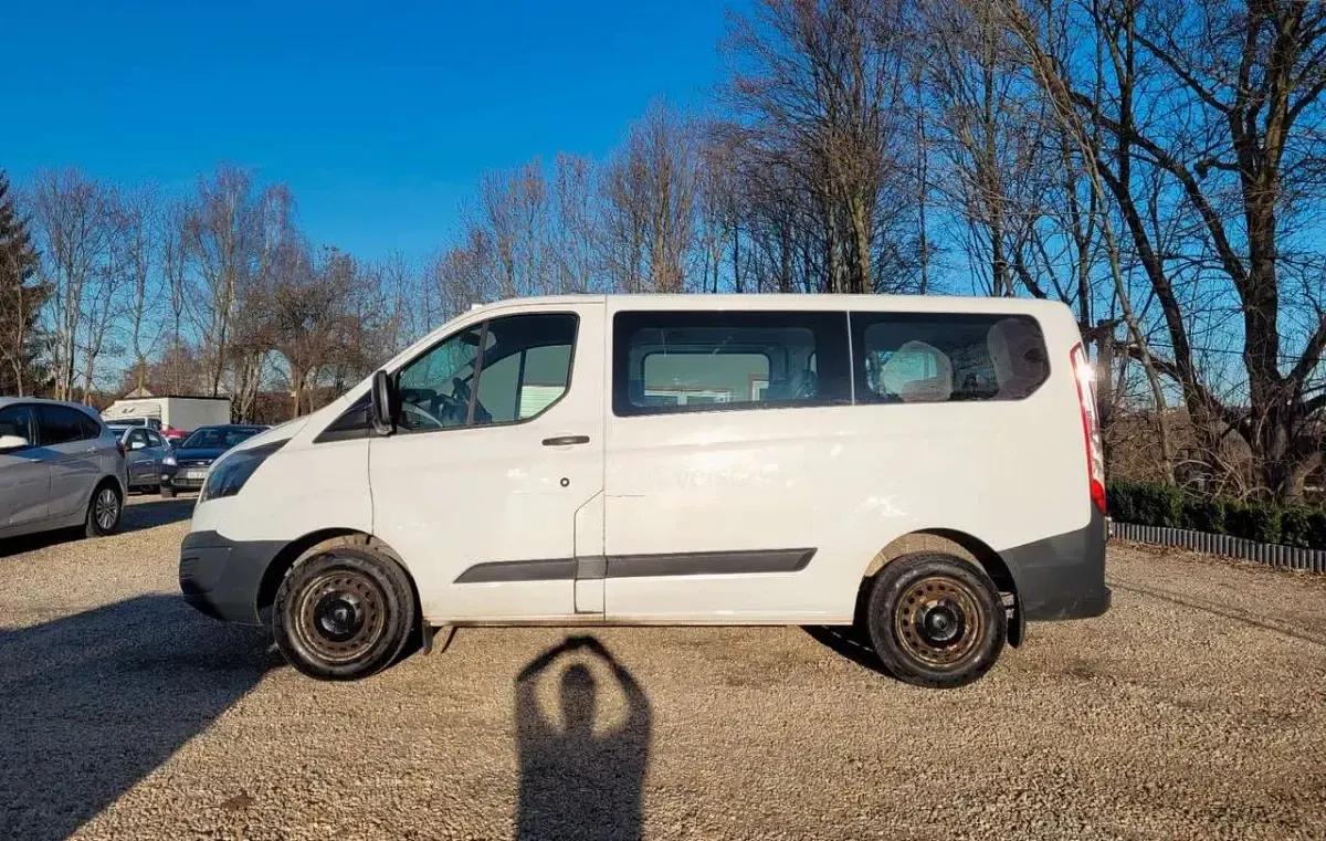 Gebraucht Ford Transit Custom S 101 PS (74 kW) 2013 Weiß Van / Kleinbus