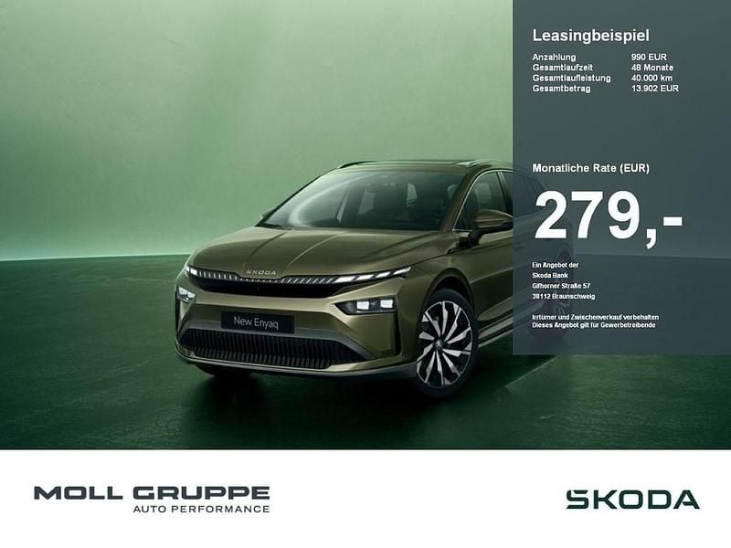 Blau Neu 2025 Skoda Enyaq iV SUV | 38.990 € (Superpreis) - Bild 1/2