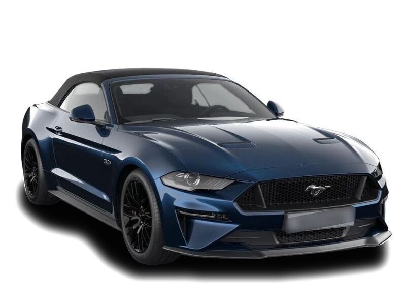 Blau Neu 2025 Ford Mustang GT Convertible Cabrio | 71.549 € - Bild 1/4
