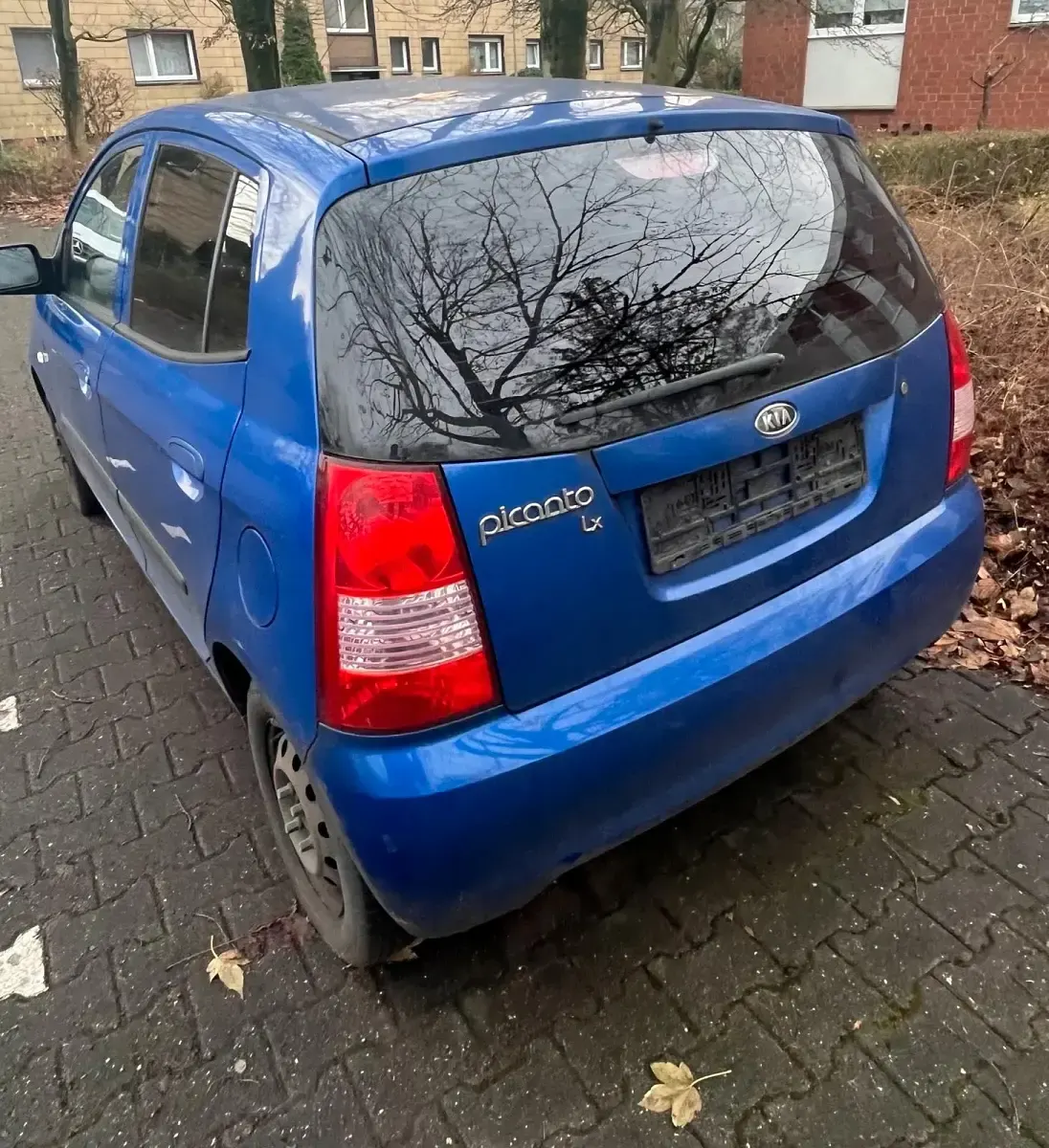 Gebraucht Kia Picanto LX 65 PS (47 kW) 2004 Blau Kleinwagen