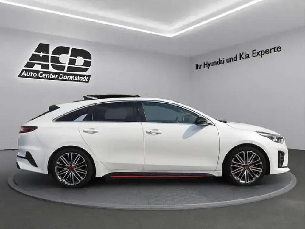 Gebraucht Kia ProCeed 204 PS (150 kW) 2020 Deluxe weiß metallic (metallic) Kombi