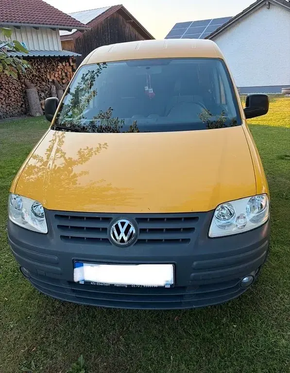 Gebraucht VW Caddy Life 69 PS (50 kW) 2008 Gelb Van / Kleinbus