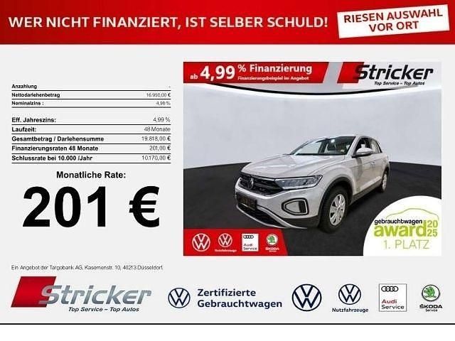 Ascotgrau Gebraucht 2022 VW T-Roc SUV | 16.950 € (Superpreis) - Bild 1/3