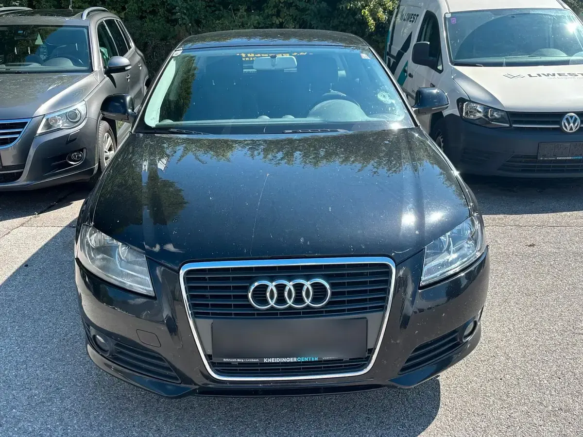 Gebraucht Audi A3 102 PS (75 kW) 2009 Schwarz Kleinwagen