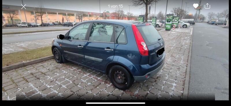 Blau Gebraucht 2006 Ford Fiesta Kleinwagen | 1.150 € (Guter Preis) - Bild 1/4