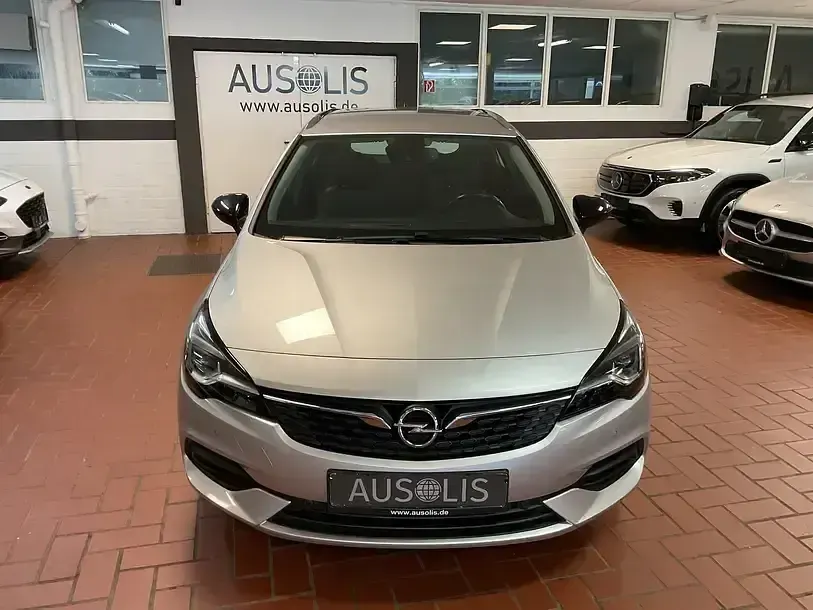 Gebraucht Opel Astra Elegance 122 PS (89 kW) 2021 Argon silber (metallic) Kombi
