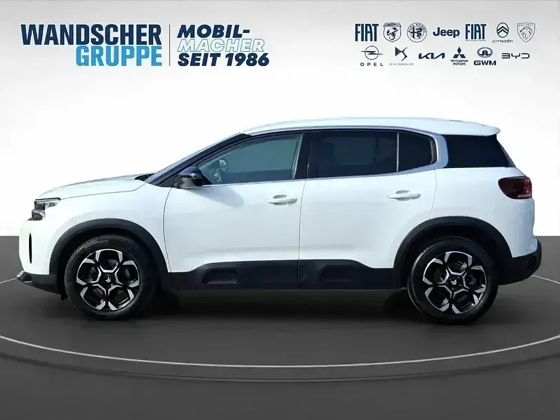 Gebraucht Citroën C5 Aircross PureTech 131 PS (96 kW) 2023 Weißschwarz SUV