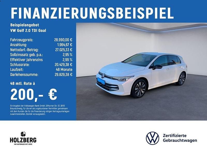 Gebraucht VW Golf VIII Goal 150 PS (110 kW) 2025 Weiß Limousine