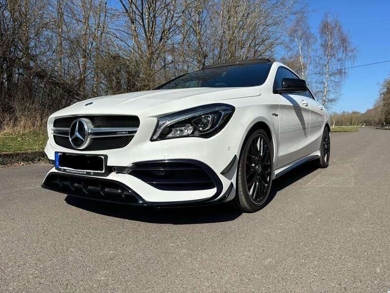 Weiß Gebraucht 2018 Mercedes CLA45 AMG AMG Limousine | 36.850 € (Fairer Preis) - Bild 1/4