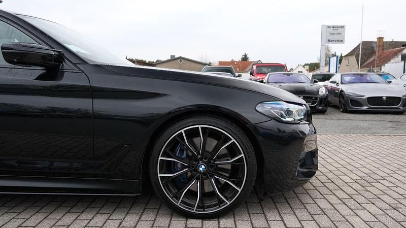 Brugt BMW M550 Performance 462 HK (339 kW) 2018 Sort Sedan