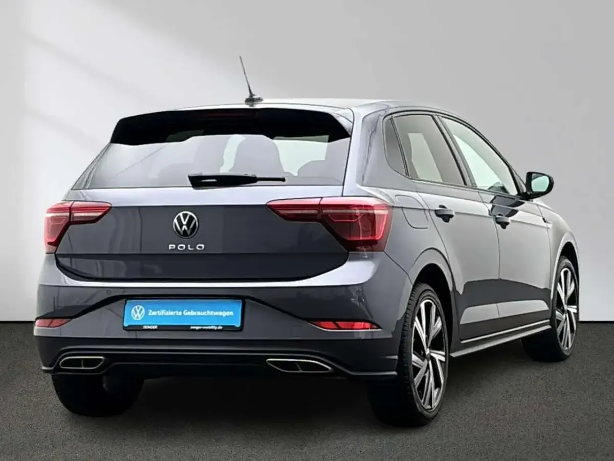 Gebraucht VW Polo R-line 110 PS (80 kW) 2023 Grau Kleinwagen