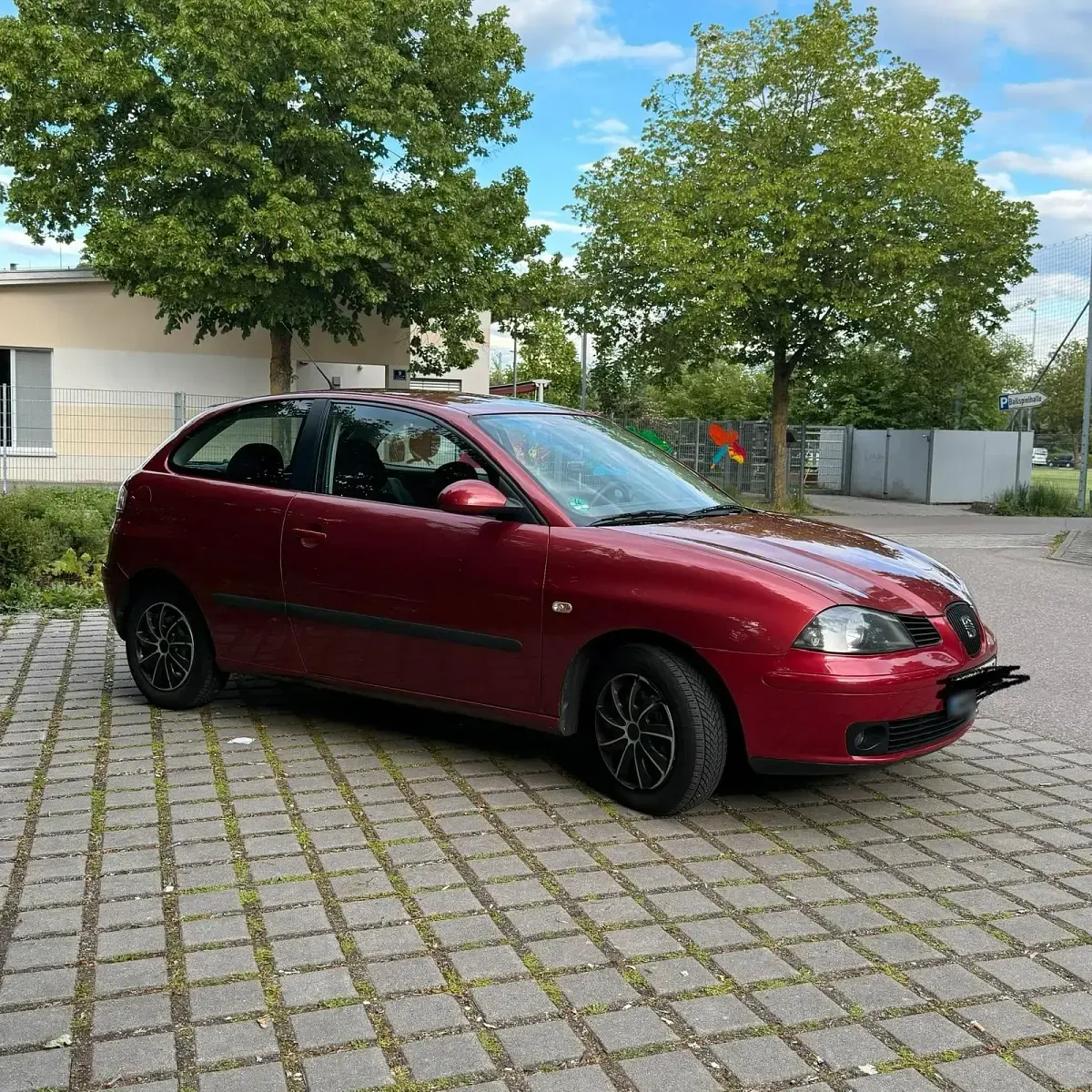 Gebraucht Seat Ibiza Reference 75 PS (55 kW) 2005 Rot Kleinwagen