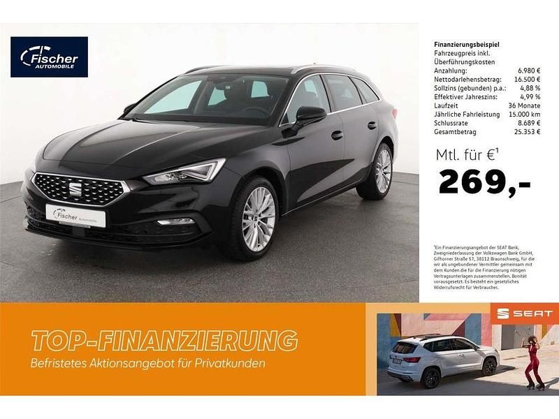 Schwarz Gebraucht 2022 Seat Leon XCELLENCE Kombi | 23.480 € (Fairer Preis) - Bild 1/4