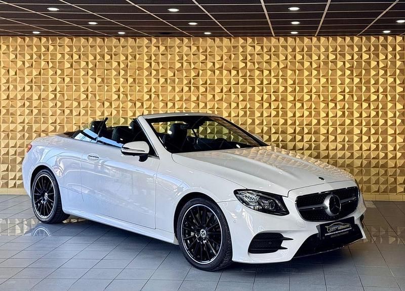 Weiß Gebraucht 2019 Mercedes E300 AMG line Cabrio | 34.900 € (Fairer Preis) - Bild 1/4