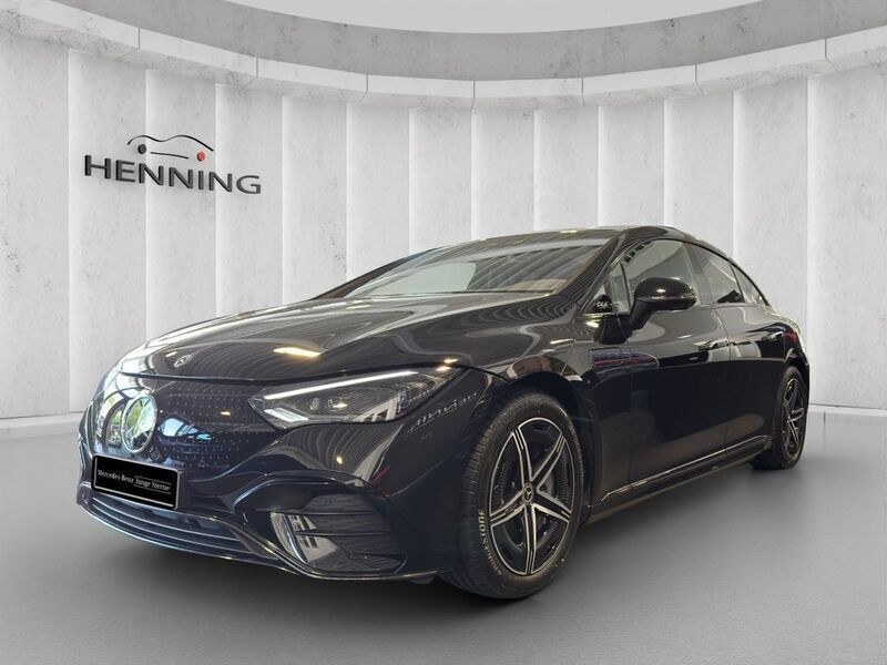 Lack obsidianschwarz Gebraucht 2024 Mercedes EQE500 AMG Limousine | 69.880 € - Bild 1/4