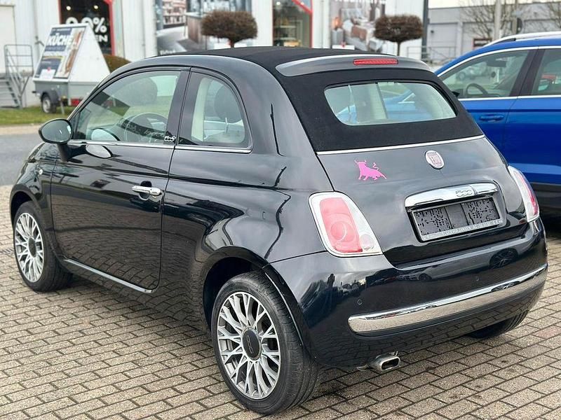 Gebraucht Fiat 500 Lounge 69 PS (50 kW) 2013 Schwarz Cabrio