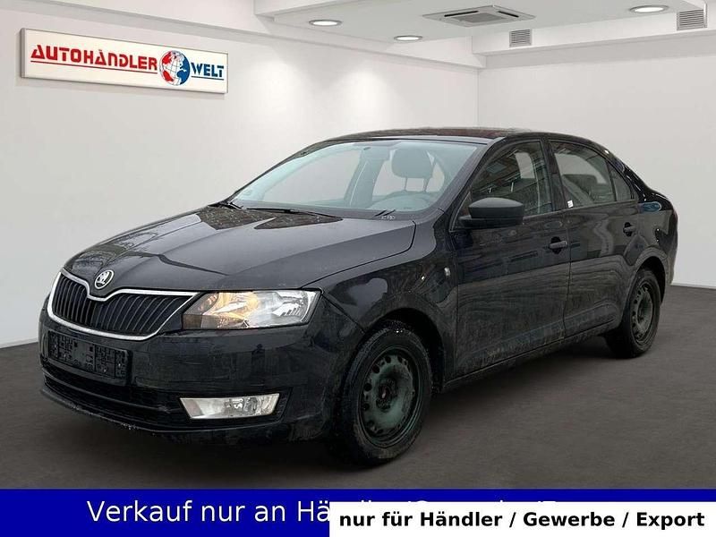 Gebraucht Skoda Rapid 86 PS (63 kW) 2013 Schwarz Kleinwagen