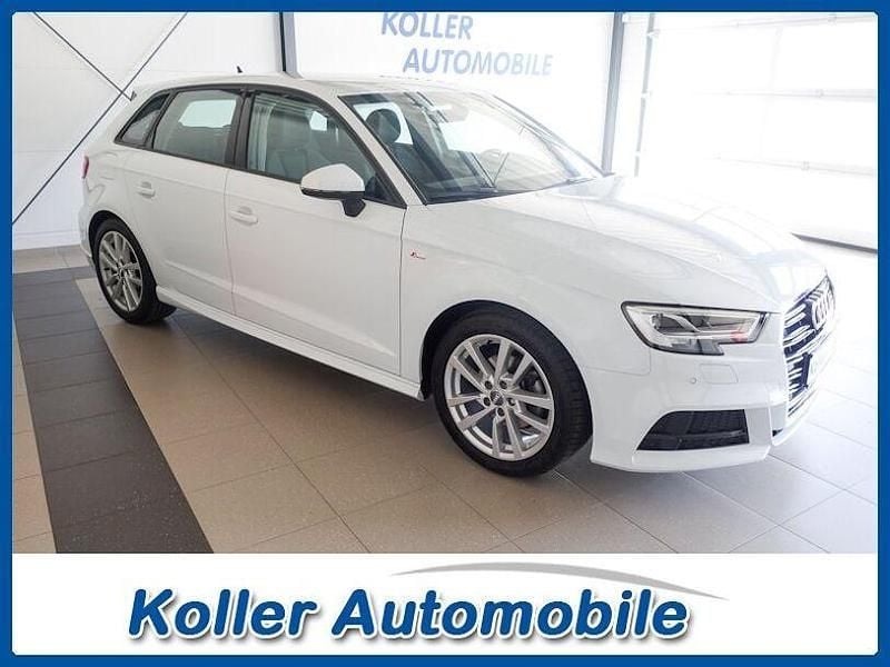 Gebraucht Audi A3 S-Line 150 PS (110 kW) 2019 Gletscherweiß metallic Limousine