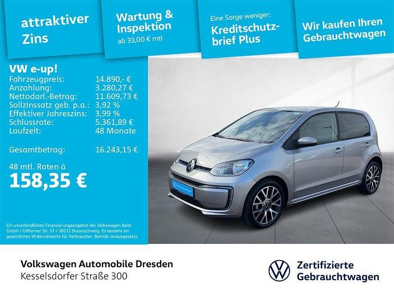 Silber Gebraucht 2022 VW e-up! Style Kleinwagen | 14.890 € (Fairer Preis) - Bild 1/4
