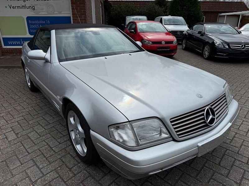 Gebraucht Mercedes SL320 224 PS (164 kW) 2000 Silber Cabrio
