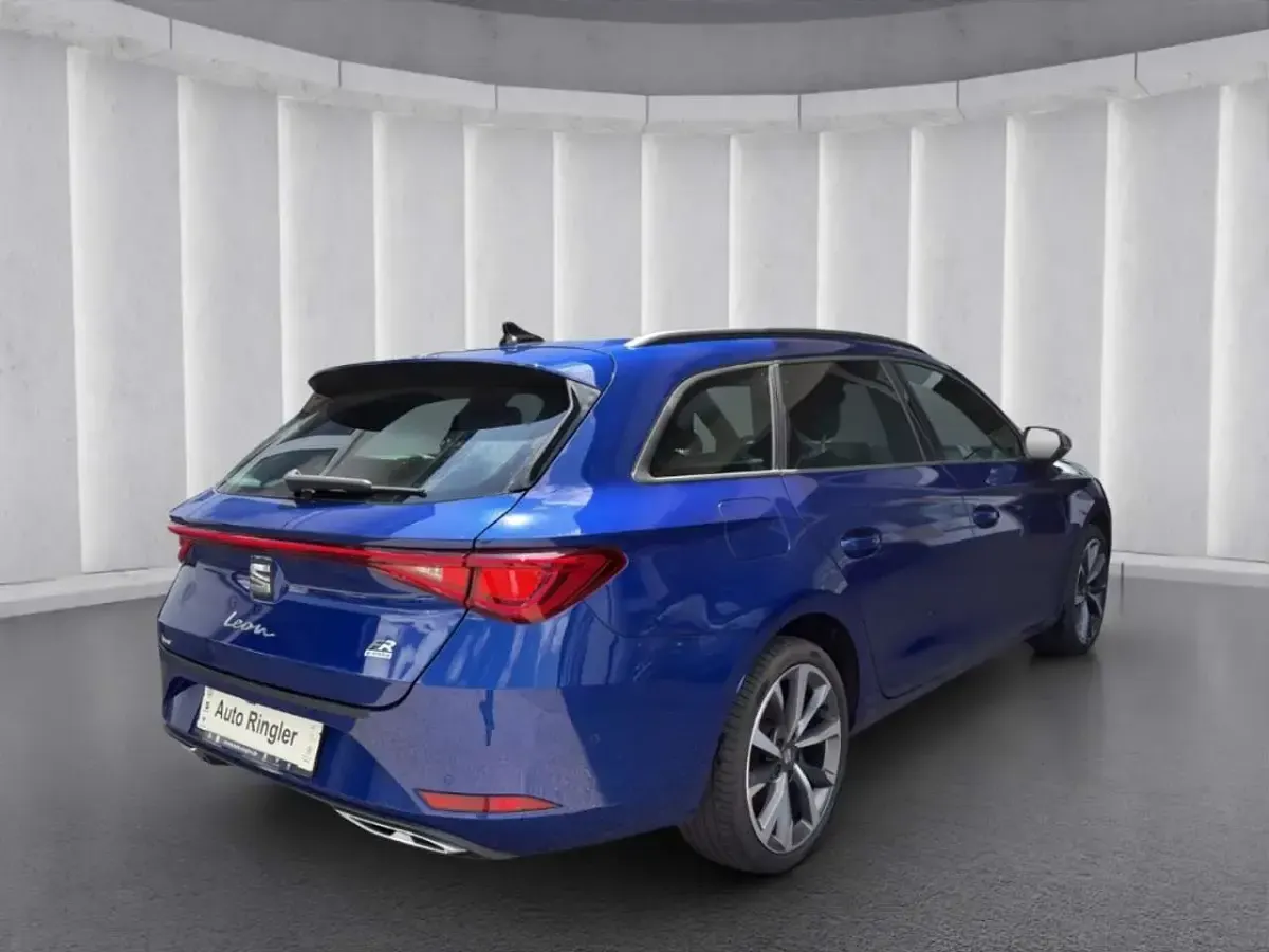 Gebraucht Seat Leon FR 204 PS (150 kW) 2021 Blau Kombi