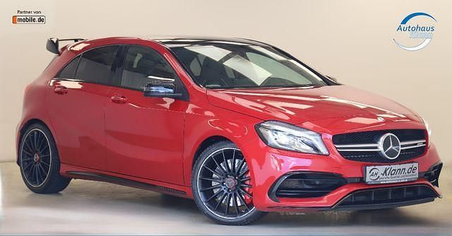 Rot Gebraucht 2015 Mercedes A45 AMG AMG Limousine | 27.499 € (Etwas zu teuer) - Bild 1/4