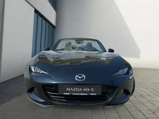 Neu Mazda MX5 Exclusive-Line 132 PS (97 kW) 2025 Schwarz Cabrio