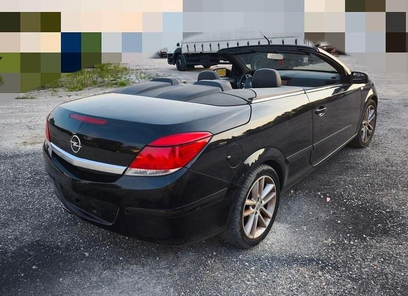 Schwarz Gebraucht 2006 Opel Astra Cabriolet Cabrio | 1.850 € (Guter Preis) - Bild 1/4