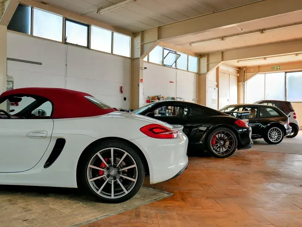 Usata Porsche Boxster 265 CV (194 kW) 2014 Bianco Cabrio