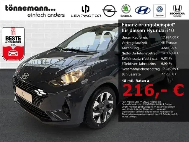 Brugt Hyundai i10 Trend 79 HK (58 kW) 2025 Hatchback