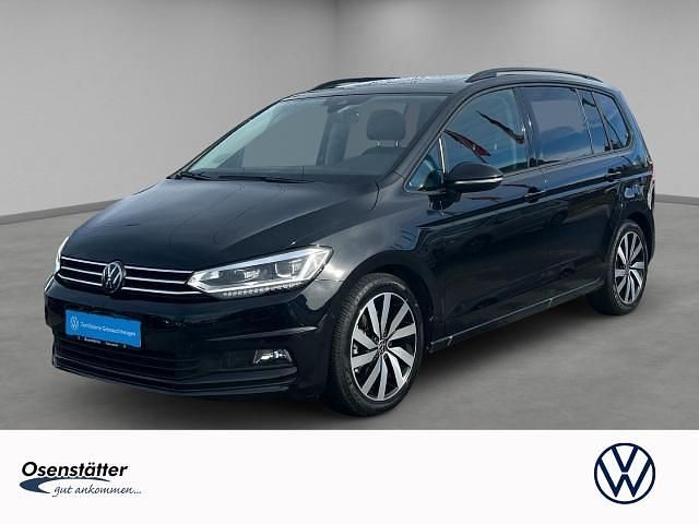 Gebraucht VW Touran Highline 150 PS (110 kW) 2024 Schwarz Van / Kleinbus