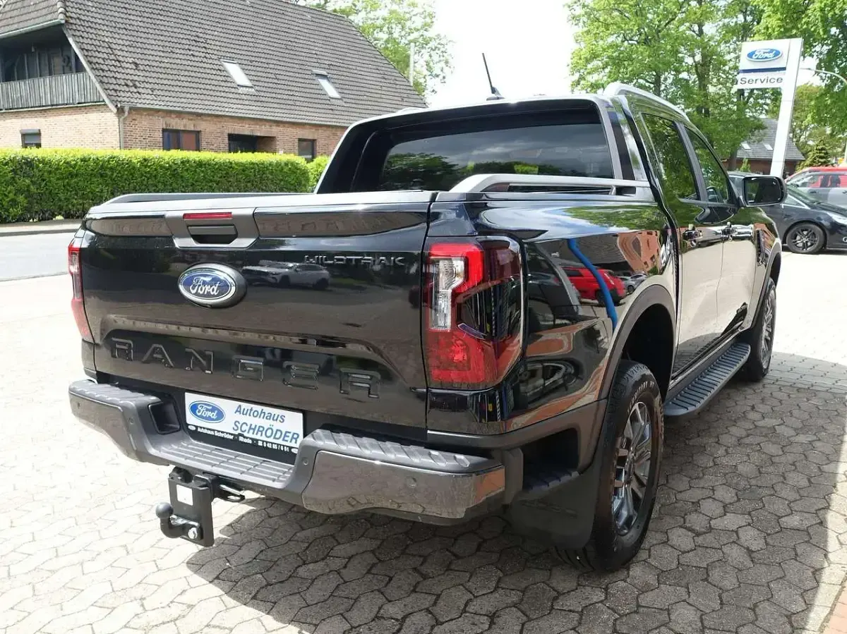 Neu Ford Ranger Wildtrack 205 PS (150 kW) 2026 Obsidianschwarz metallic Pickup