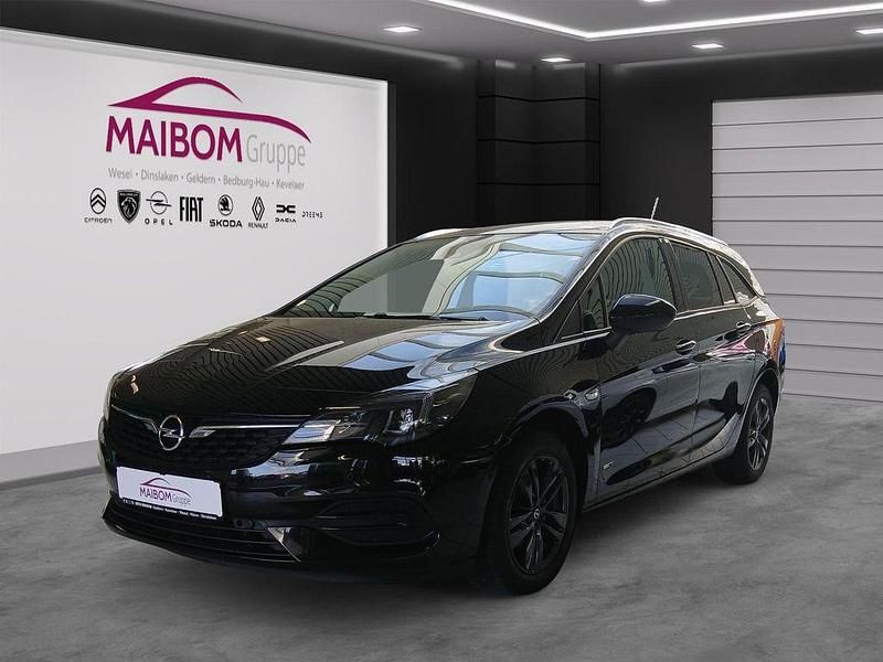 Schwarz Gebraucht 2021 Opel Astra Design & Tech Kombi | 16.990 € (Etwas zu teuer) - Bild 1/4