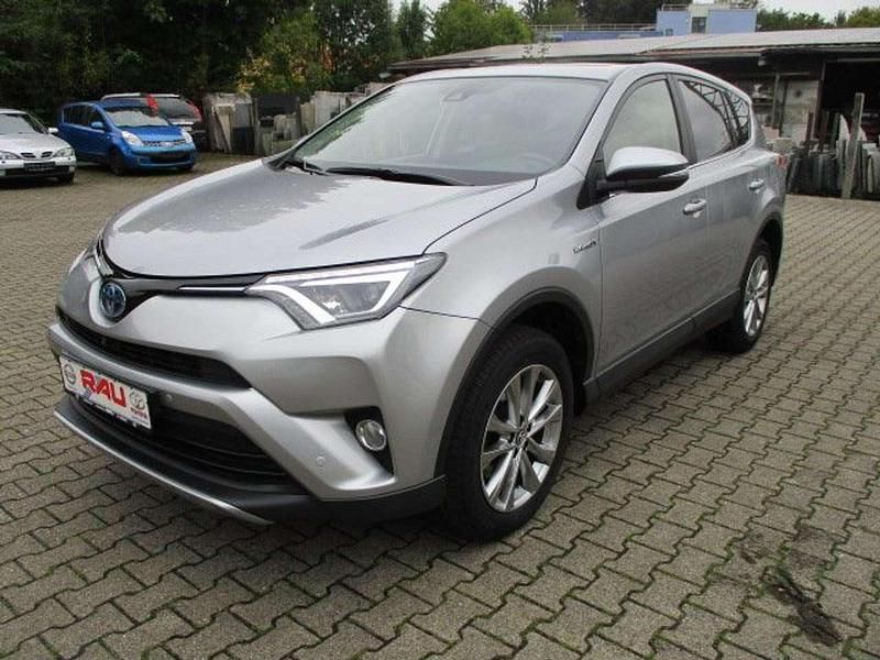 Lichtsilber Gebraucht 2017 Toyota RAV4 Hybrid SUV | 19.990 € (Fairer Preis) - Bild 1/4