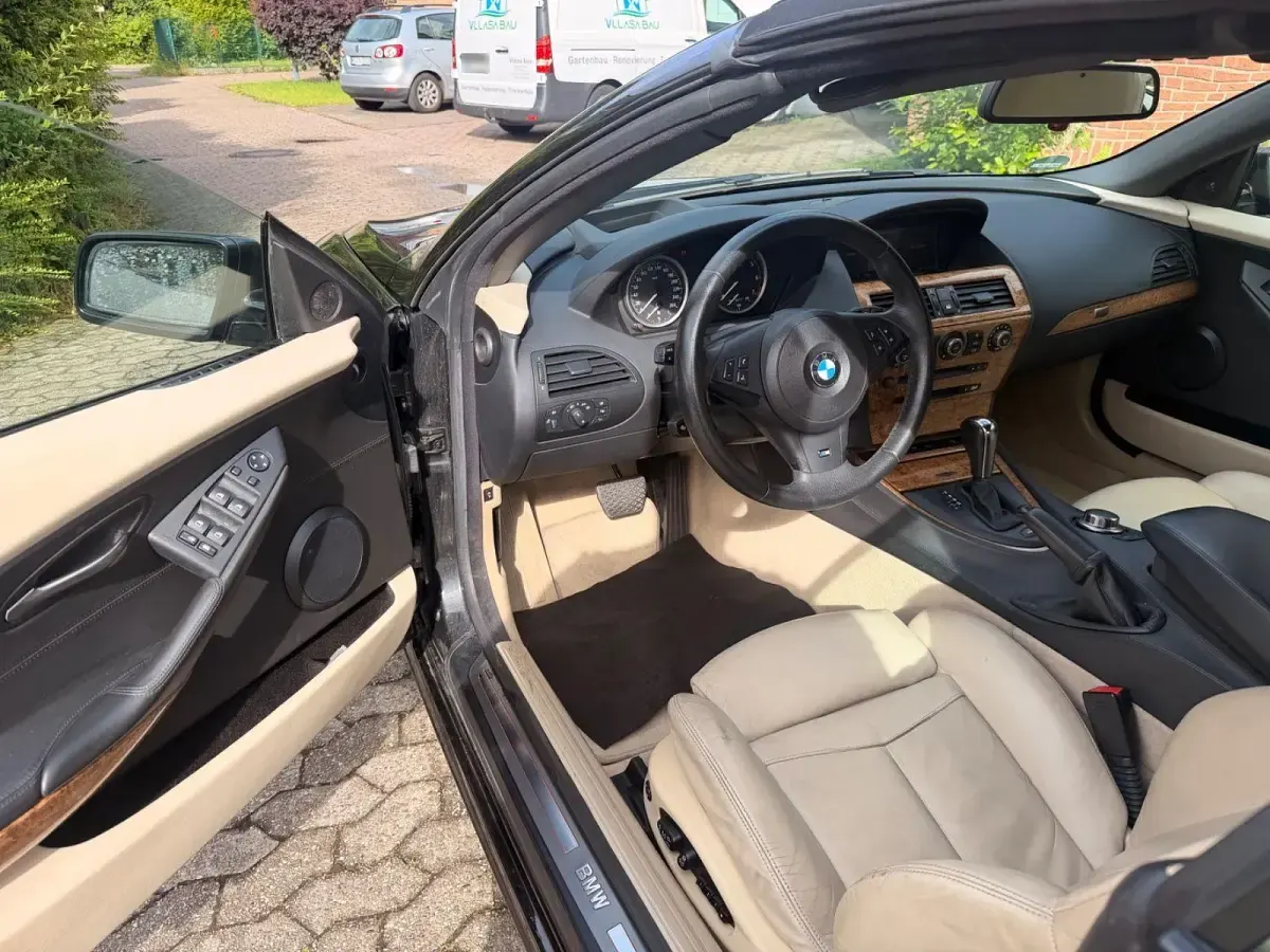 Gebraucht BMW 650 Cabriolet 367 PS (269 kW) 2007 Schwarz Cabrio