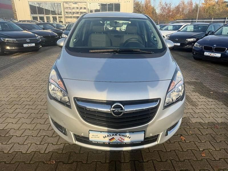 Silber Gebraucht 2015 Opel Meriva Style Van / Kleinbus | 10.499 € (Fairer Preis) - Bild 1/4