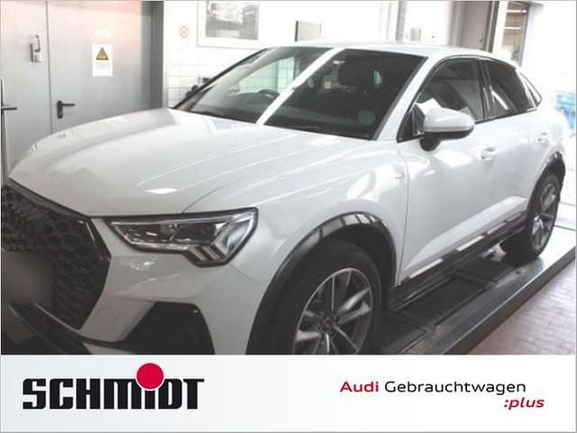 Gletscherweiß metallic Gebraucht 2022 Audi Q3 Sportback S-Line SUV | 35.440 € (Fairer Preis) - Bild 1/3