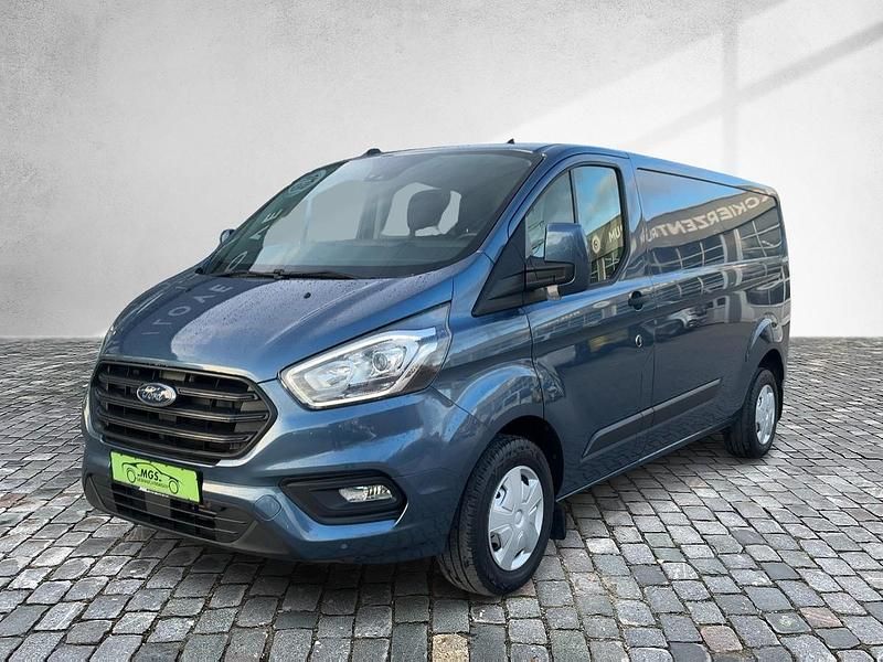 Gebraucht Ford Transit Custom Trend 131 PS (96 kW) 2022 Chroma blau metallic Limousine