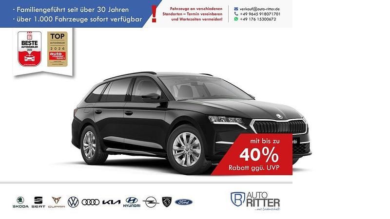 Neu Skoda Octavia Selection 150 PS (110 kW) 2026 Schwarz Kombi