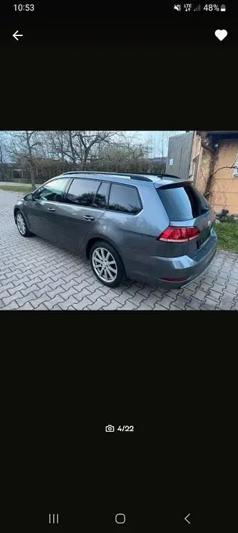 Gebraucht VW Golf VII Comfortline 116 PS (85 kW) 2017 Grau Kombi